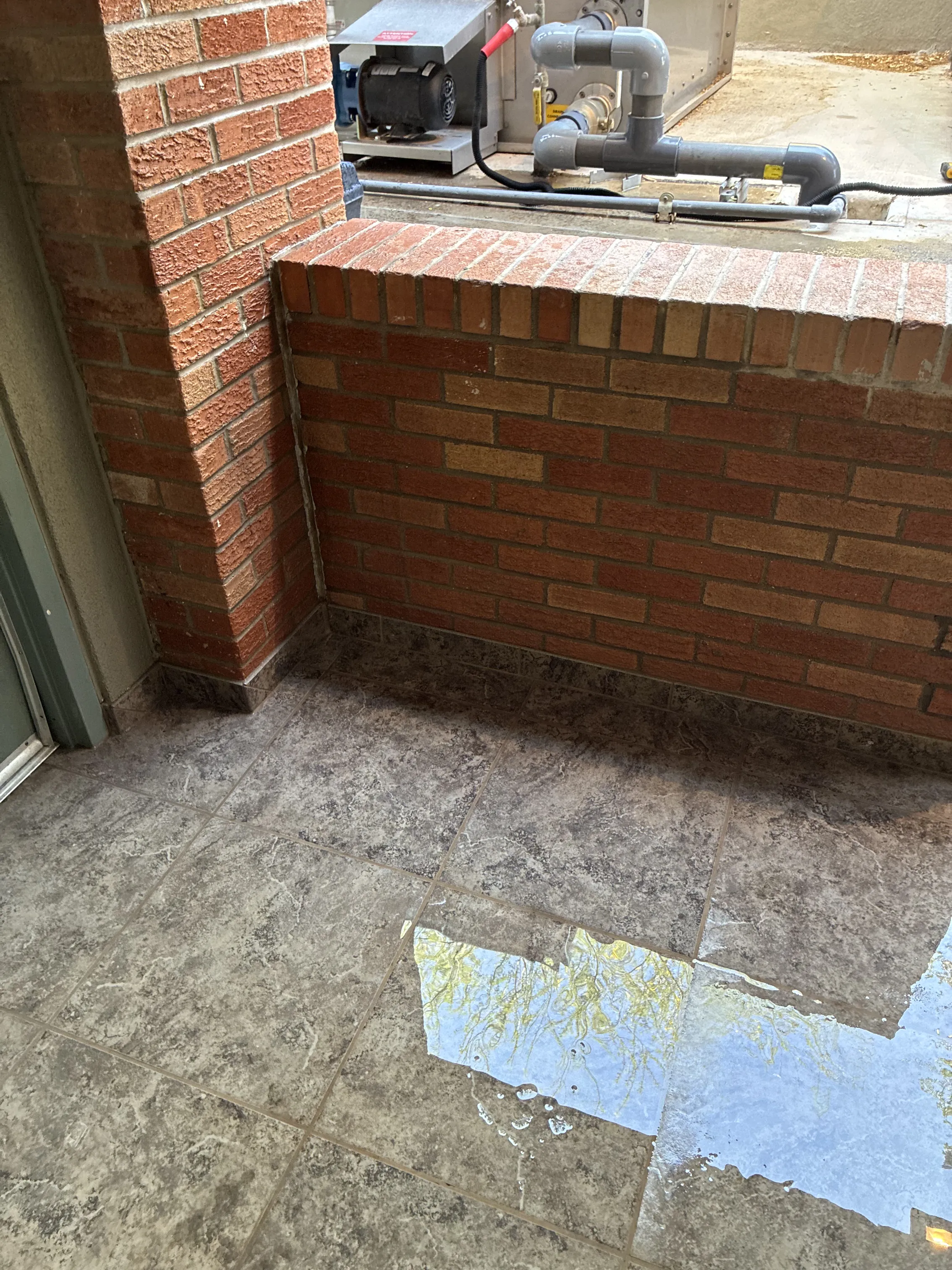 Clean brick after Desert Clean pressure washing Tucson